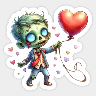 Ghoulish Affection Sticker